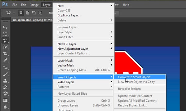 layer-convert.png 转换为智能对象选项以在Photoshop中删除背景照片