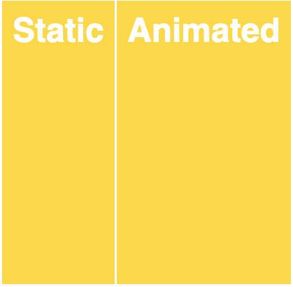 垂直的动画演示