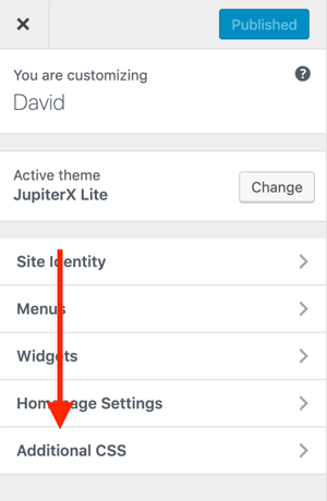 CSS代码方法粘性菜单WordPress