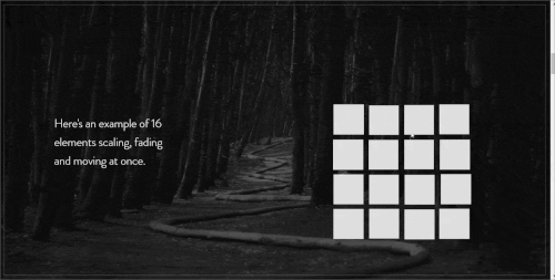 Dave Gamache的网站使用了一种巧妙的视差效果来吸引网站访问者