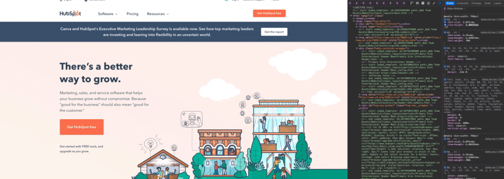 使用safari检视元素工具更改标题字体权重的GIF