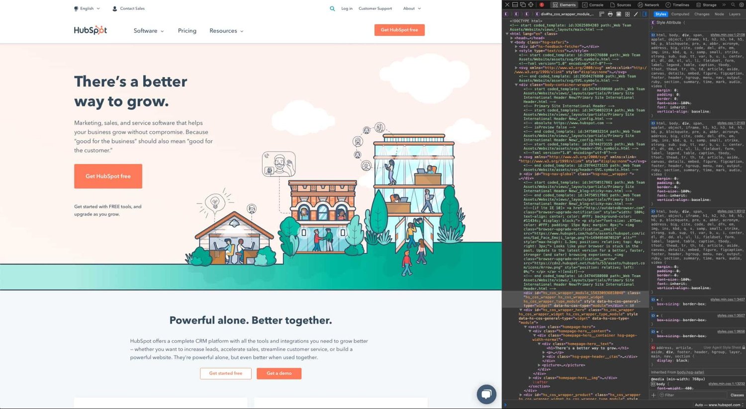 safari中的检视元素工具