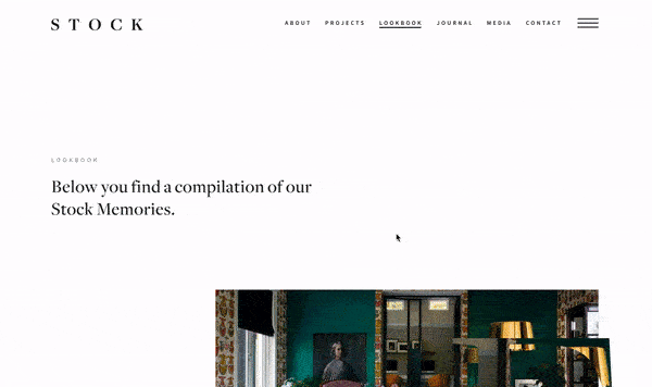 荷兰设计网站上的视差滚动