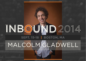 畅销作者Malcolm Gradwell加入Inbound 2014的主题演讲阵容