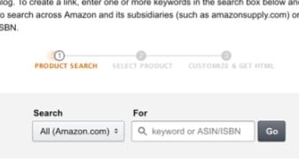亚马逊产品链接区域您输入ASIN编号或搜索