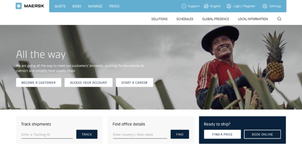 B2B-营销 - 数字营销 -  Maersk-Homepage