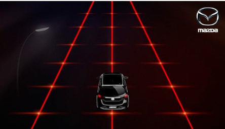 马自达广告在视频游戏环境中显示汽车