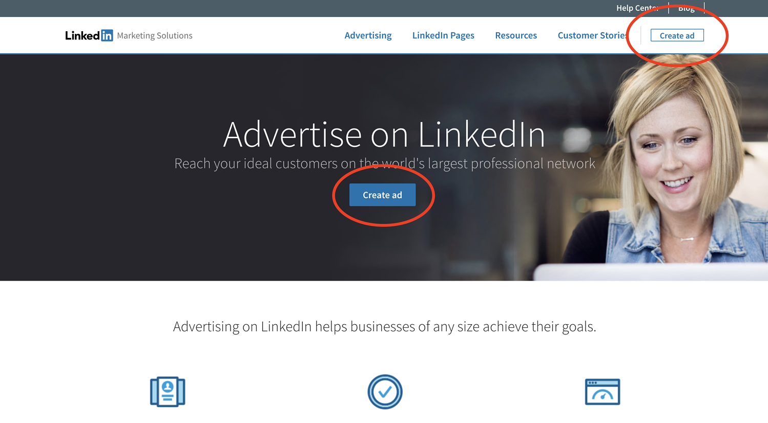 设置您的LinkedIn广告系列