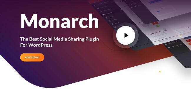 mproduct page for the WordPress plugin monarch