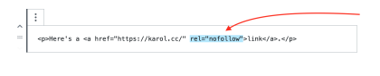HTML标记中的nofollow属性