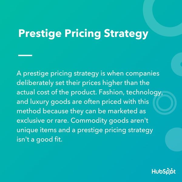 prestige-pricing-strategy-definition