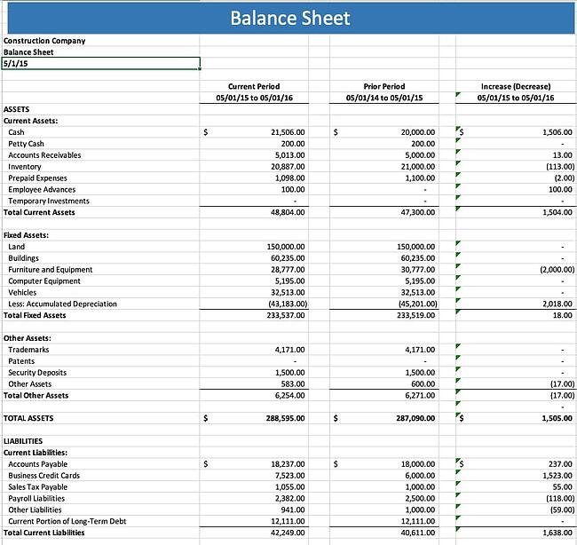 QuickBooks-analy-Sheet-Template