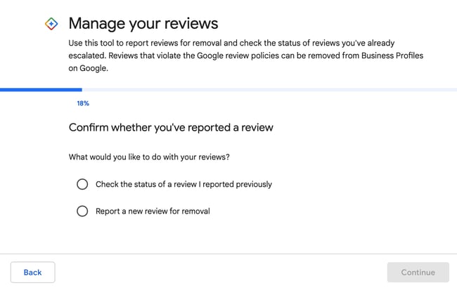 如何删除虚假的Google评论：检查当前报告