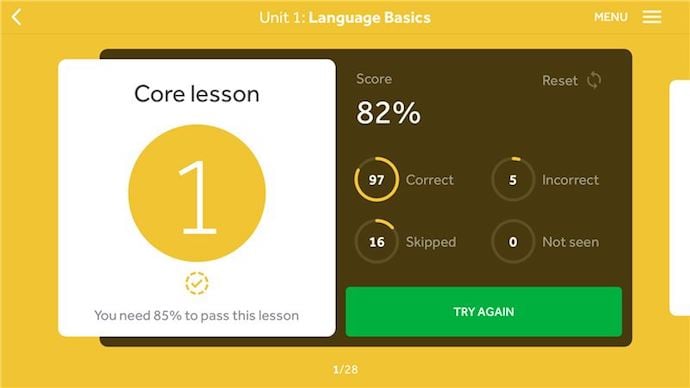 Rosetta Stone手机应用，在上班的路上学习一门新语言