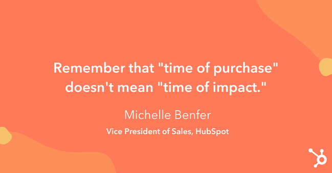 提示如何增加销售：“记住”购买的时间“并不意味着”影响的时间“。“width=
