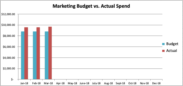 样本营销预算图