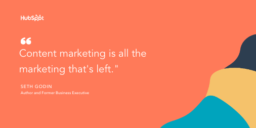 赛斯·戈丁的内容营销小贴士：“内容营销就是剩下的所有营销。”