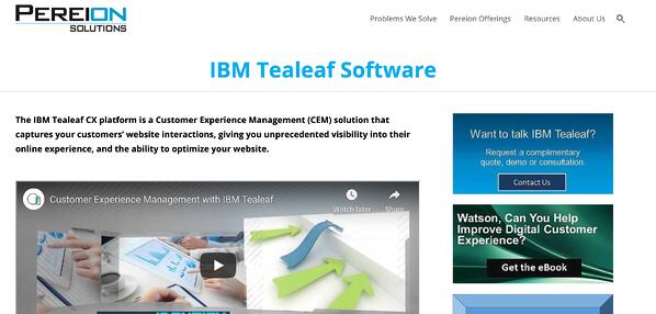 Tealeaf客户管理体验软件雷竞技苹果下载官方版