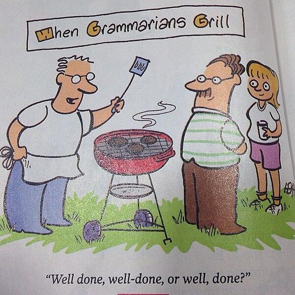 when-grammarians-grill语法的笑话